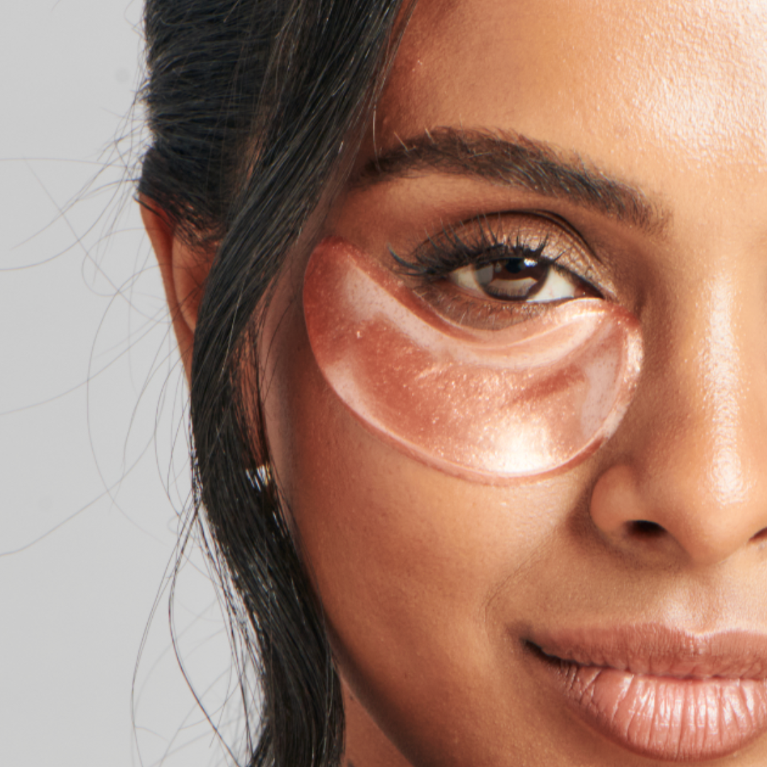 24K Rose Gold Hydrate Eye Mask James Cosmetics