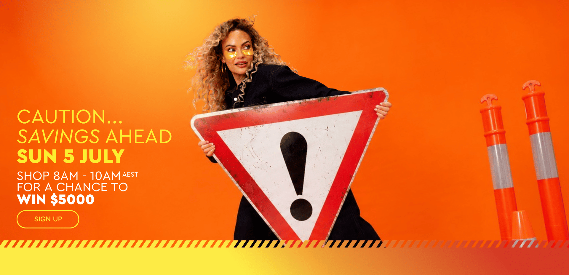 Caution... Savings Ahead - Sun 5 July