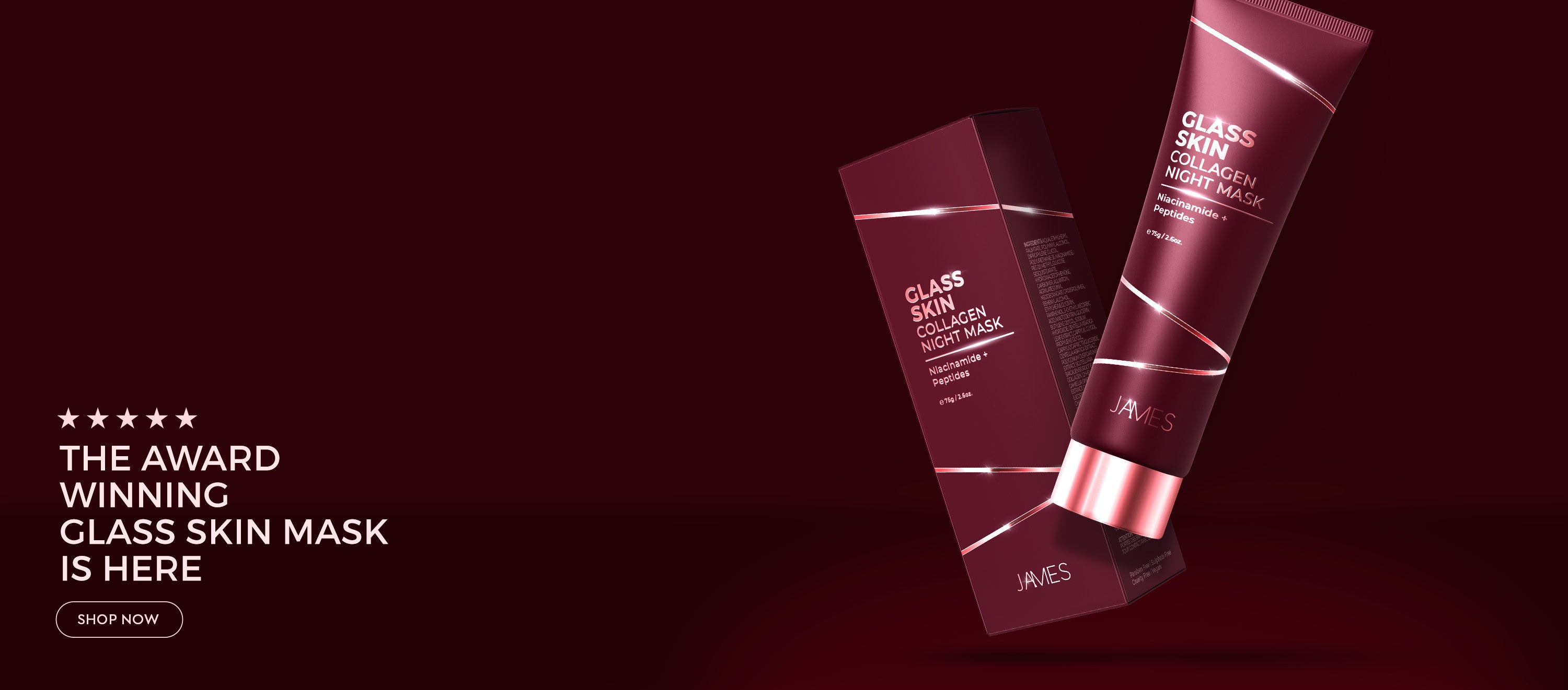 The award winning Glass Skin Mask is here. Shop now.